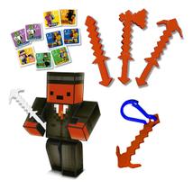 Boneco Kadu 15cm Turma Do Problems + 3 ferramentas + Chaveiro + Jogo da memória Boneco Kadu 15cm Turma Do Problems + 3 ferramentas + Chaveiro + Jogo da memória