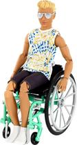 Boneco Ken Articulado Cadeirante Made to Move Original Lacrado Mattel