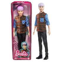 Boneco Ken Da Barbie Fashionistas K-pop Camisa Xadrez Mattel