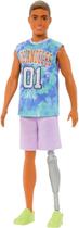 Boneco Ken Fashionista 212 Prótese Perna HJT11 - Mattel (38074)