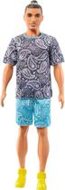 Boneco Ken Fashionista Com Coque E Roupa Paisley 204 Mattel