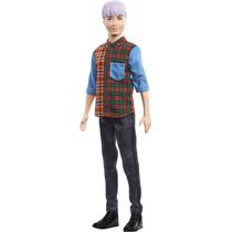 Boneco Ken Fashionista Estiloso Com Roupas Articulado Original Mattel GDW70