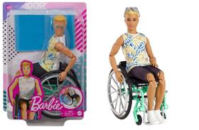 Boneco Ken Fashionistas c/ Cadeira de Rodas 167 - Barbie - Mattel
