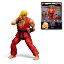 Boneco Ken Figura de Ação Articulada Street Fighter 2 Ultra Boneco Ken Figura de Ação Articulada Street Fighter 2 Ultra
