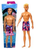 Boneco Ken Loiro Fashion Praia Verão - Namorado Da Boneca Barbie - Mattel Brinquedos
