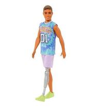 Boneco Ken Moreno fashionista perna prótese - Mattel