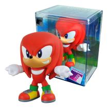 Boneco Knuckles Turma Do Sonic Fandom Box Vinil Colecionável