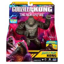 Boneco Kong de 17cm com Som Rugido de Batalha Godzilla vs Kong Monsterverse Sunny Brinquedos