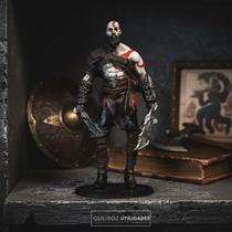 Boneco Kratos God of War 24cm Estátua Colecionável Premium em Resina Realista -OFERTA!