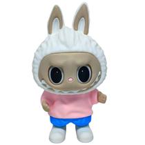 Boneco Labubu Pop Decoração Macaron 3D La Bubu 18Cm Boneco Labubu Pop Decoração Macaron 3D La Bubu 18Cm