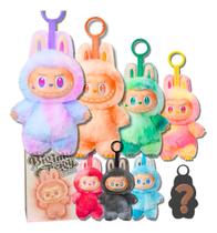 Boneco Labubu Virginia Urso Pelucia Chaveiro Caixa Surpresa