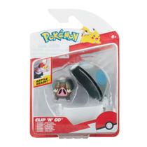 Boneco Lechonk com Pokébola Heavy - Pokémon