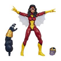 Boneco Legends Séries Marvel Hasbro - Spider-Woman - Avengers - marvel