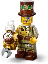 Boneco LEGO Minifigura Inventor Steampunk Série 27 5 cm Boneco LEGO Minifigura Inventor Steampunk Série 27 5 cm