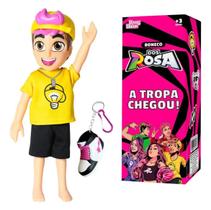Boneco Leozin Dos Rosa 26cm