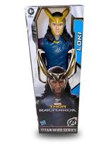 Boneco Loki Titan Hero Traje Ragnarok 29Cm - Hasbro F2246