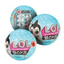 Boneco lol - boys surprise - kit 3 pcs