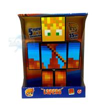 Boneco Lopers youtuber Minecraft - 35cm - Algazarra