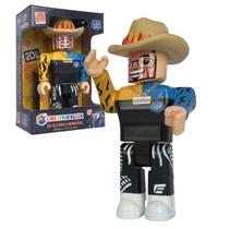 Boneco Luan Clash War Creativeblox 20cm Oficial Articulado Gamer Youtuber Algazarra Brinquedo