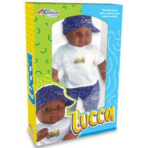 Boneco Lucca Estiloso Infantil 58 cm