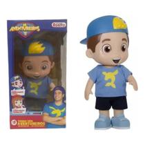 Boneco Luccas Neto Aventureiro Azul - Rosita 1240 Boneco Luccas Neto Aventureiro Azul - Rosita 1240