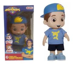 Boneco Luccas Neto Aventureiro Azul - Rosita 1240 Boneco Luccas Neto Aventureiro Azul - Rosita 1240