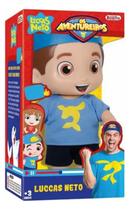 Boneco Luccas Neto Aventureiro Azul Sem Som Rosita 1240