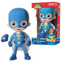 Boneco Luccas Neto Os Aventureiros Super Foca Azul Rosita