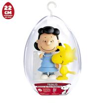Boneco Lucy e Woodstock Peanuts