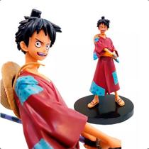 Boneco Luffytaro Action Figure Luffy One Piece Wano Samurai
