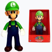 Boneco Luigi 25cm Articulado Super Mario Boneco Luigi 25cm Articulado Super Mario