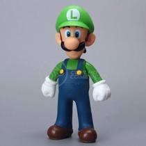 Boneco Luigi Grande Super Size 23Cm - Super Mario