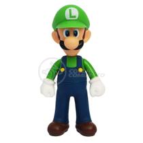 Boneco Luigi Grande Super Size 23Cm - Super Mario