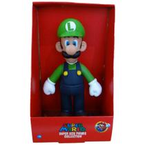 Boneco Luigi - Super Mario Bros Grande Kart 64 - Super Size Figure Collection