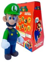 Boneco Luigi - Super Mario Bros Grande Kart 64 - Super Size Figure Collection