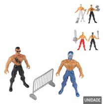 Boneco Luta Livre com Acessórios - Tudo em Caixa Boneco Luta Livre com Acessórios - Tudo em Caixa