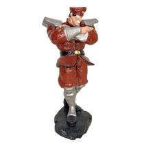 Boneco M. Bison 19cm Street Fighter Coleção Resina Boneco M. Bison 19cm Street Fighter Coleção Resina