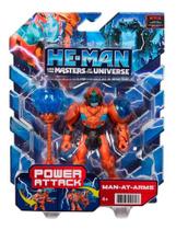 Boneco Man-at-arms Power Attack 14cm Hbl68 - Mattel