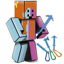 Boneco Mana Turma do Problems Mine Articulado Youtuber Craft