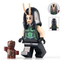 Boneco Mantis e Groot Guardiões da Galaxia em Bloco