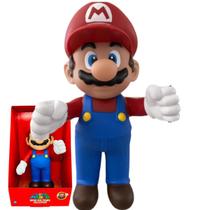 Boneco Mario Bros 20cm Articulado equipe Super Mario Boneco Mario Bros 20cm Articulado equipe Super Mario