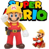 Boneco Mario Construtor Super Mario Original Para Colecionador