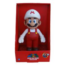 Boneco Mario Fire - Super Mario Bros Grande Boneco Mario Fire - Super Mario Bros Grande