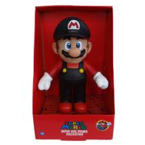 Boneco Mario Flying Preto - Super Mario Bros Grande - Super Size Figure Collection