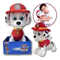 Boneco Marshall Patrulha Canina Pelúcia 30cm Original Desenho