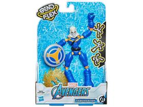 Boneco Marvel Avengers Bend and Flex Taskmaster - com Acessórios 2 Unidades Hasbro