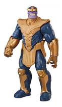 Boneco Marvel Avengers Titan Hero Thanos Articulado 30cm