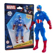 Boneco Marvel Capitão América All Seasons 9,5cm Blister