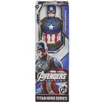Boneco Marvel Captain America Titan Hero Series Hasbro