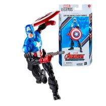 Boneco Marvel Legends Capitão América Bucky Barnes 15 cm versão HQs Captian America 6 polegadas Figura de Ação Hasbro